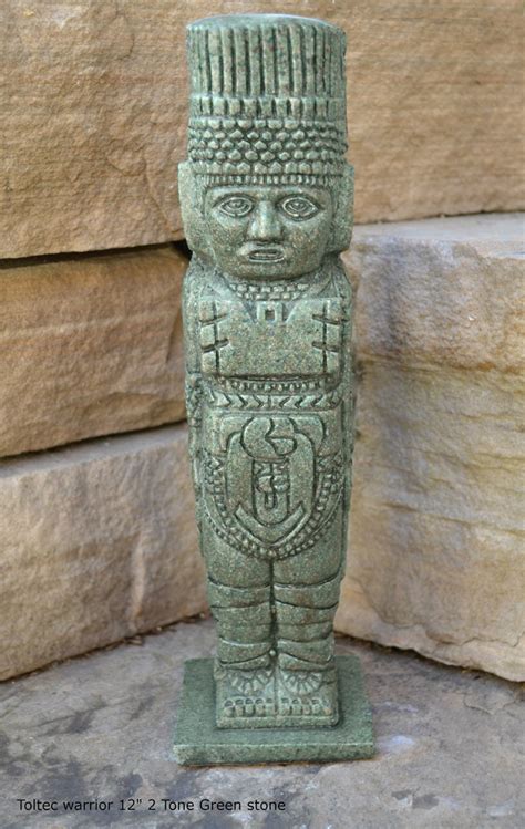 history toltec warrior mesoamerican mayan aztec sculptural statue scul neo