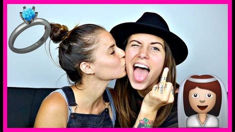 newlywed challenge lesbian couple samandalyssa youtube