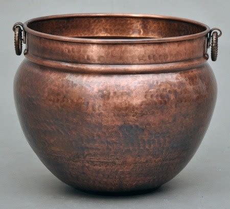 Bronze copper planters indoor outdoor plant pots garden. Copper Planter Large 2 sizes - Traditional - Indoor Pots ...
