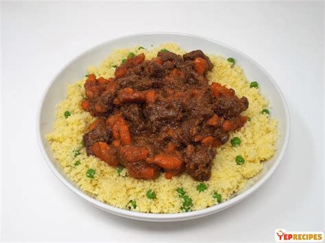 Stir in the ground lamb and when the meat begins to brown, after about 5 minutes, add the chicken stock and continue cooking until no trace of pink view image. Braised Moroccan Spiced Lamb with Couscous | YepRecipes.com