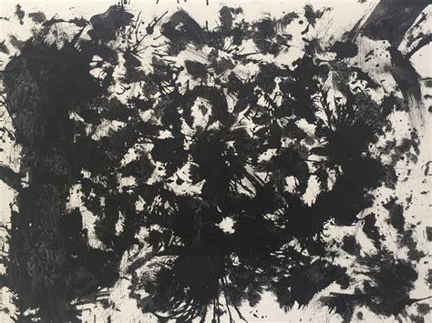 Abstract Expressionism Black And White Art Ink By Rchambersstudio