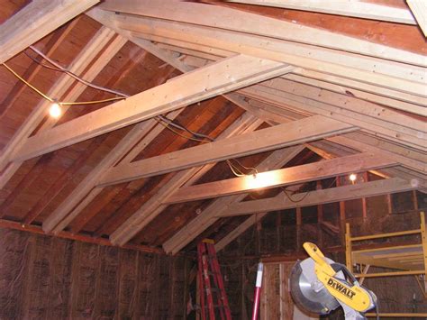 The ceiling was raised seven times under george w. Dang that looks good! | Ceiling remodel, Open ceiling ...