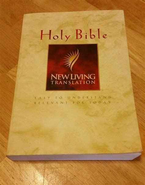 Holy Bible New Living Translation Giant Print Edition 1997 Tyndale Pb