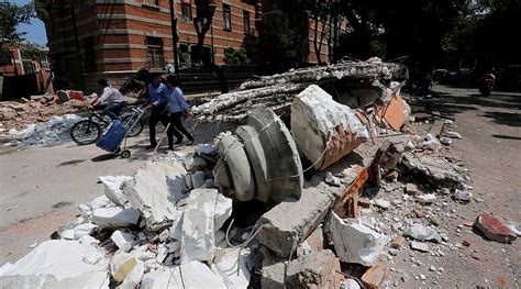 Mexico Quake Moment Buildings Collapse Caught On Camera Videos — Rt