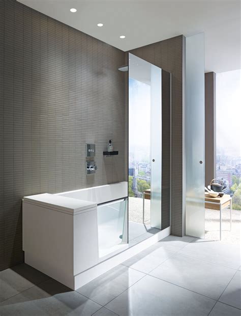 Bathtub With Shower Shower Bath By Duravit Design Eoos