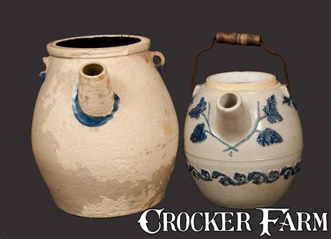 Maybe you would like to learn more about one of these? Lot of Two: Stoneware Batter Pails, One Signed EVAN R ...