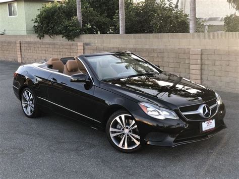 Blind spot and lane departure warning systems are optional on both e350 and e550 convertibles, and a driver. 2014 Mercedes Benz e350 convertible for Sale in Orange, CA ...