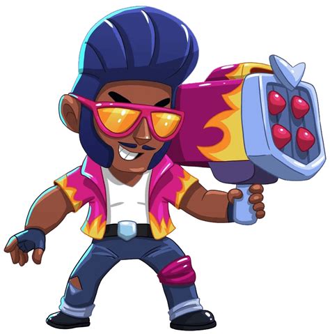 As a super move he leaps, firing daggers both on jump and on landing!. Brawl Stars PNG. All characters — Download in PNG