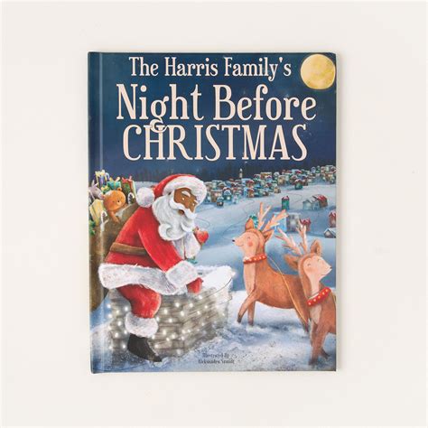 Personalized Night Before Christmas Book Custom Kids Holiday Keepsake