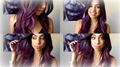 All shades and colours available. Purple| Ombre Hair ! Manic Panic (Purple Haze) - YouTube