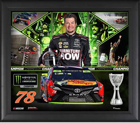 Martin Truex Jr Racing Framed 15x17 2017 Nascar Cup Champion Collage