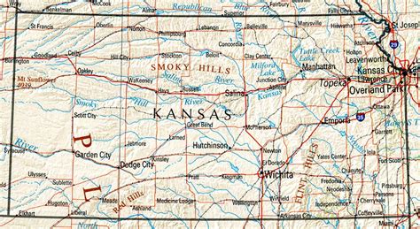 Kansas Maps Perry Castañeda Map Collection Ut Library Online