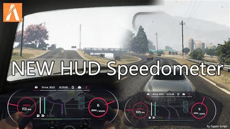 Fivem Hud Car Speedometer New Ui Youtube