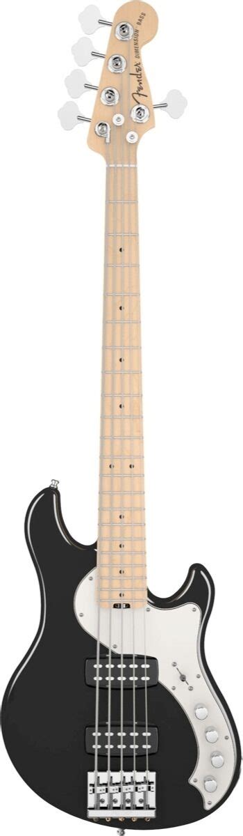 Fender American Deluxe Dimension V Hh Electric Bass Maple