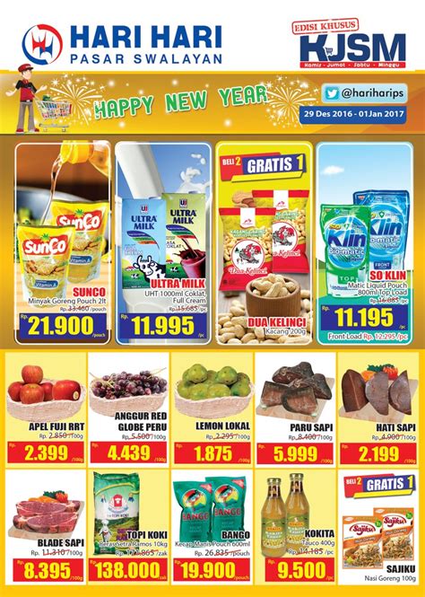 Katalog bulan juli 2021 juga ada. Katalog Harga Promo Hari Hari Pasar Swalayan 29 Desember ...