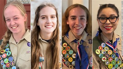 Congratulations To The Inaugural Class Of Female Eagle Scouts