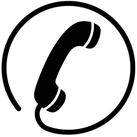 Black And White Phone Logo Logodix