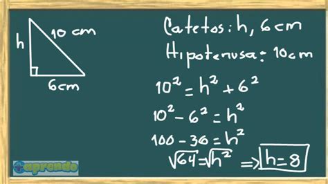 Ejemplos De Ejercicios Del Teorema De Pitagoras Nuevo Ejemplo