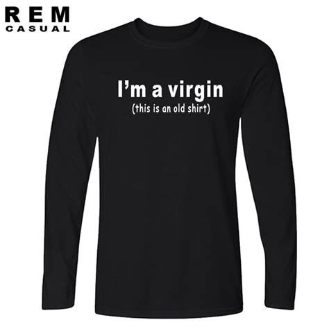 Funny Im A Virgin This Is An Old Funny T Shirt Sex Party Unisex Mens O