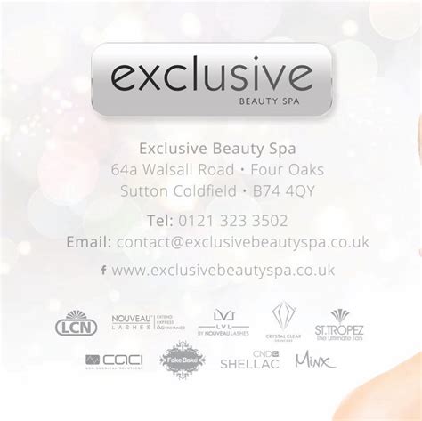 Exclusive Beauty Spa Sutton Coldfield
