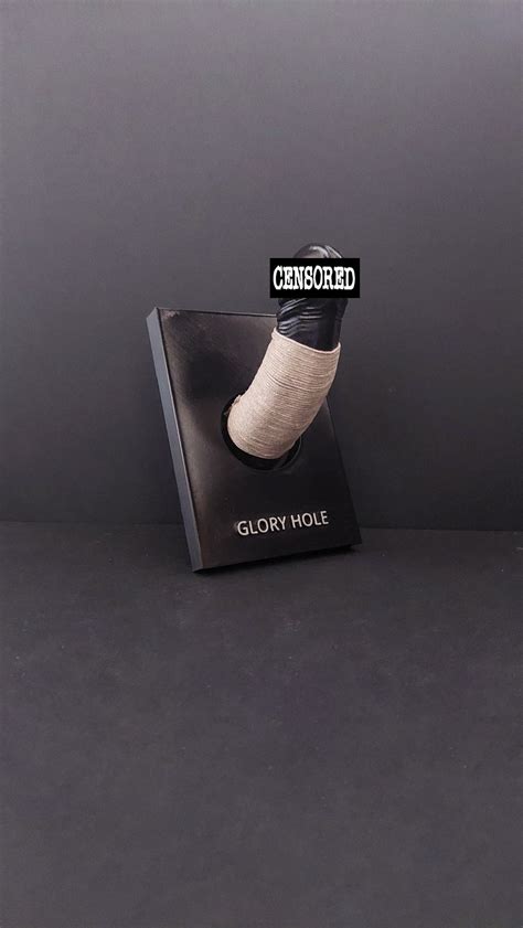 Bondage Glory Hole With Penis D Wall Art And Shibari Rope Etsy