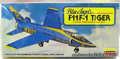 Lindberg 148 Grumman F11f 1 Tiger Blue Angels F11f F11f1 2332