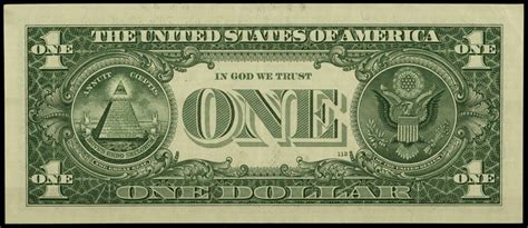High Resolution 1 Dollar Bill Back Kumpulan Doa