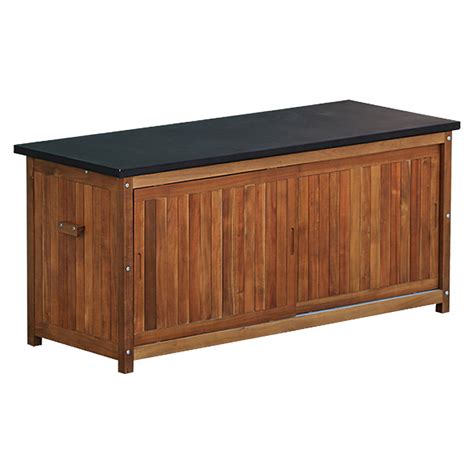 Bauen, basteln, werken und gestalten rund um garten und balkon: Sunfun Diana Garten-Aufbewahrungsbox (Braun, 157 x 61 x 73 ...