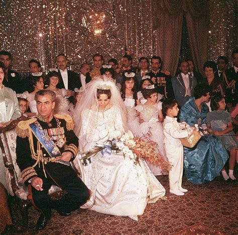 Imperial Wedding Of Mohammad Reza Pahlavi And Farah Diba Farah