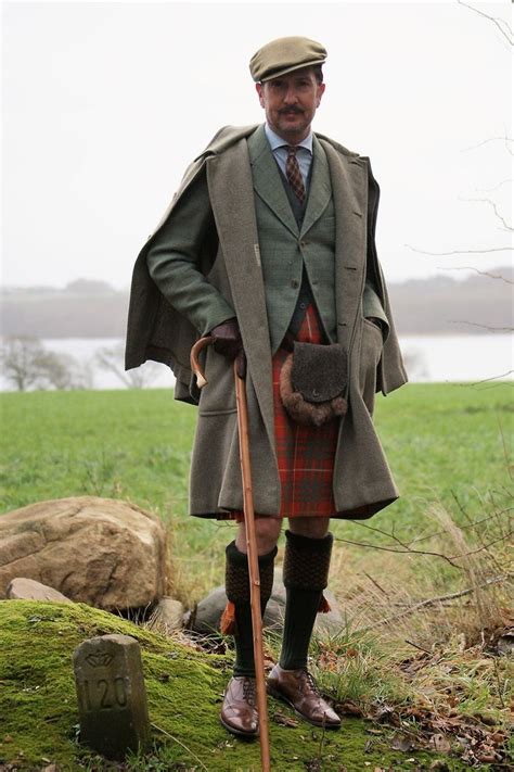 Bruce Ancient Tartan Kilt Kilt Men Fashion Scottish Clothing