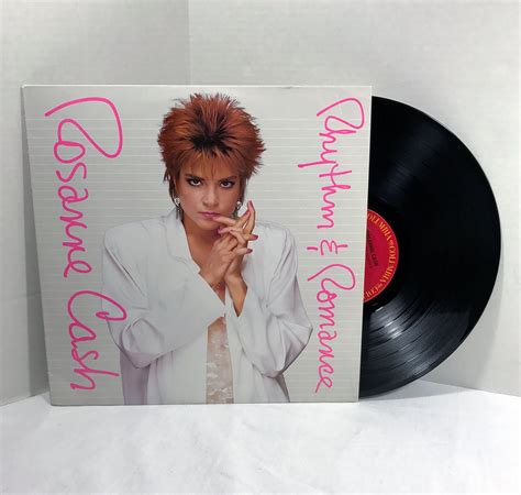 Rosanne Cash Rhythm And Romance Vinyl Record 1985 Country Rock