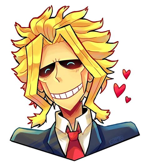 All Might By Gummymela Redbubble