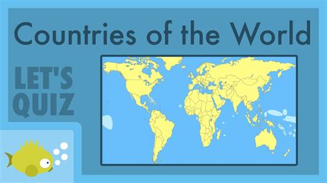 Countries Of The World Lets Quiz Youtube