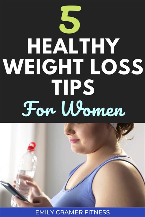 5 Healthy Weight Loss Tips For Women