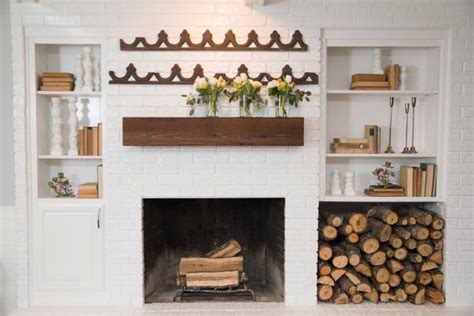 Display cabinets for everyday beauty. Pretty Firewood Storage Ideas | DIY Network Blog: Made ...