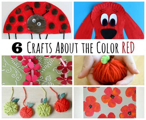 Check Out 7 Wonderful Kids Crafts That Are All About The Color Red Get