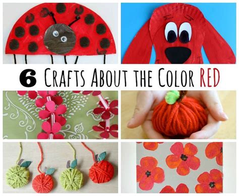 Download Discover 6 Kids Crafts All About the Color Red | Red ...