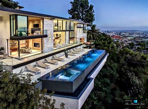 A Modern California House With Spectacular Views Hollywood Hills