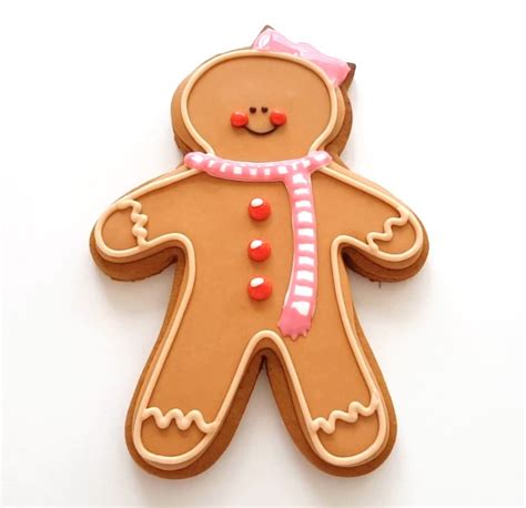 Video How To Decorate Gingerbread Girl Cookies With Royal Icing Sweetopia