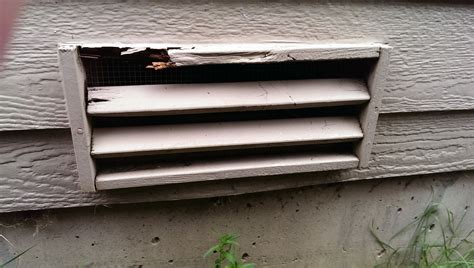 Wood Repairreplace Foundation Vents In Wooden Siding Home
