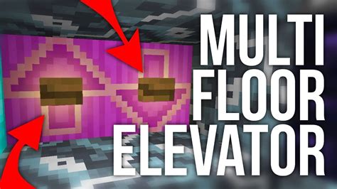 How To Build A 14 Floor Elevator In Minecraft