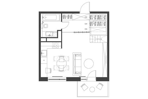 Architectural Drawings 10 Clever Plans For Tiny Apartments