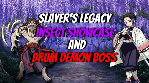 INSECT BREATHING FULL SHOWCASE & DRUM DEMON BOSS | Roblox Slayer's
