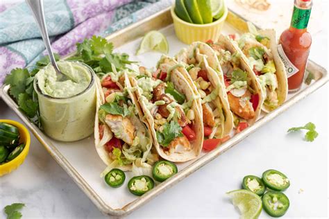 Fish Tacos With Avocado Sauce Shugary Sweets Fish Tacos Avocado