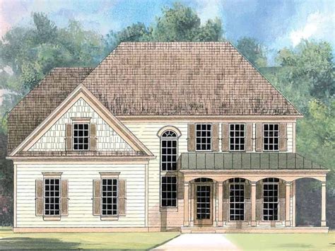 Eplans Colonial House Plan French Country Farmhouse 1653 Square