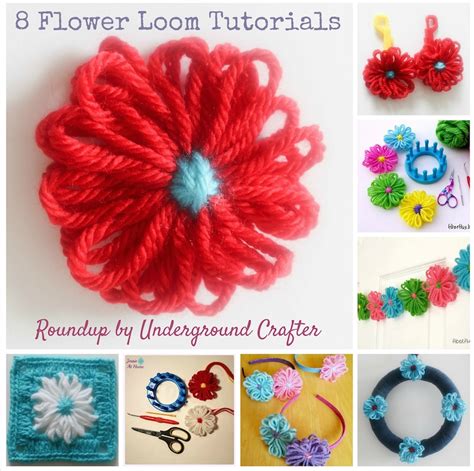 Easy Flower Loom Projects Underground Crafter