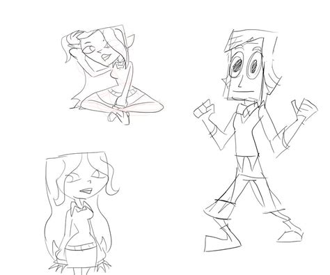 Total Drama Style Doodles By Pinkiesclone On Deviantart