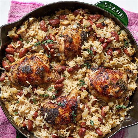 Jerk Chicken Rice And Beans Rice Recipe
