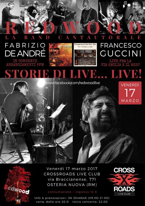 Amico fragile o vedi cara? Storie di Live... LIVE!, Crossroads Live Club, locali a ...