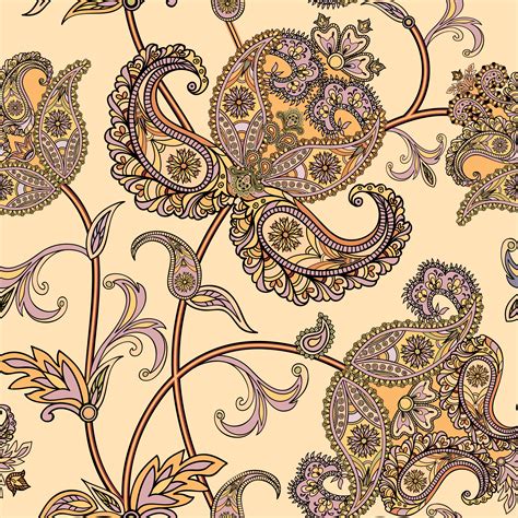 Shabby chic rose patterns and seamless backgrounds. Floral seamless background. Oriental ornament. Flower ...
